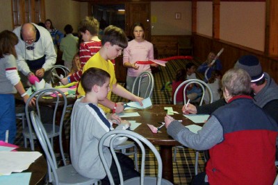 Making paper airplanes