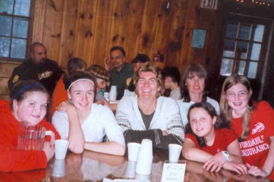 Here we are in the Dining Hall of Wright Lodge
